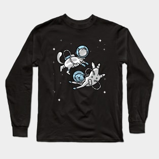Pets In Space Long Sleeve T-Shirt